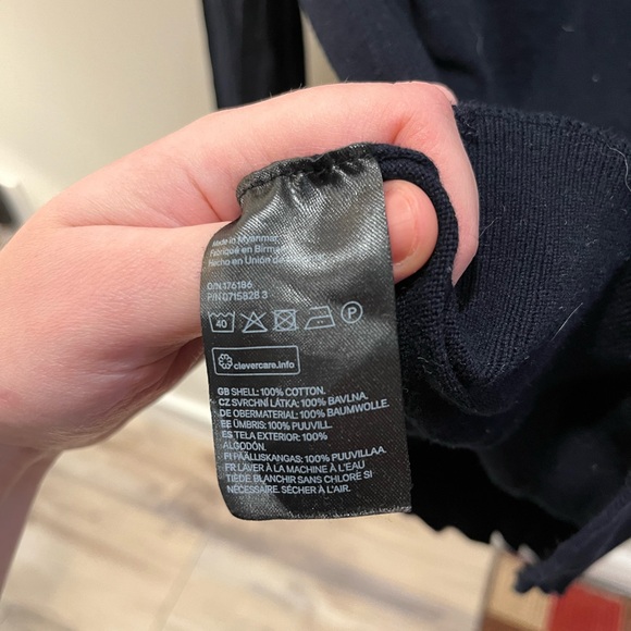 Men’s Navy Turtleneck - Picture 5 of 6